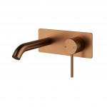 Otus Brushed Copper Slimline SS Bath / Basin Mixer With Spout Otus Brushed Copper Slimline SS Bath / Basin Mixer With Spout